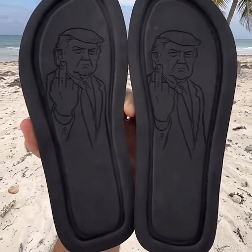 Trump Flip-Off Flops