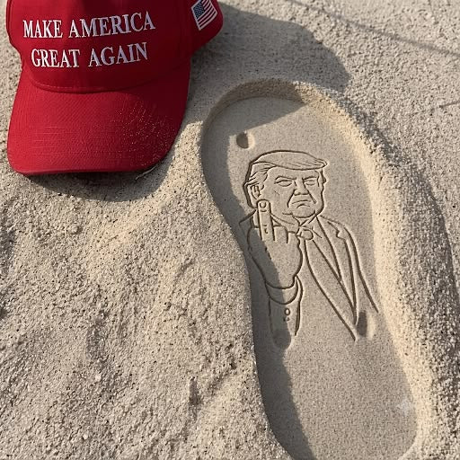 Trump Flip-Off Flops